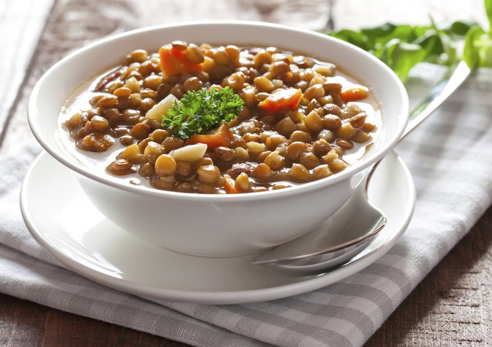 Lentil soup