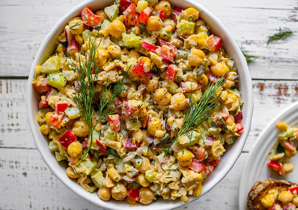 Chickpea salad