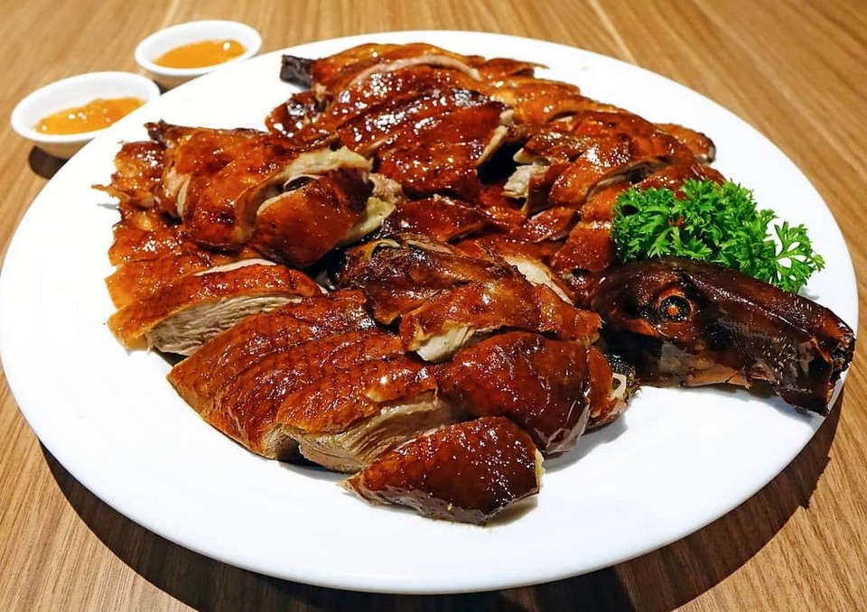 Chinese roast duck
